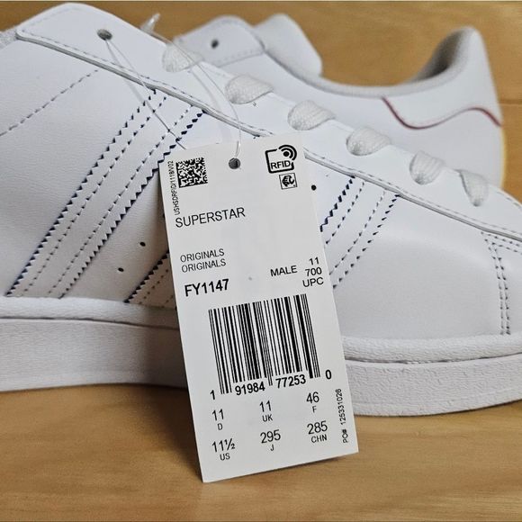 Adidas Superstar Olympic Pack White Blue Red Mens Shoe Sneaker FY1147 - Picture 8 of 14